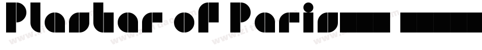 Plaster of Paris手机版字体转换